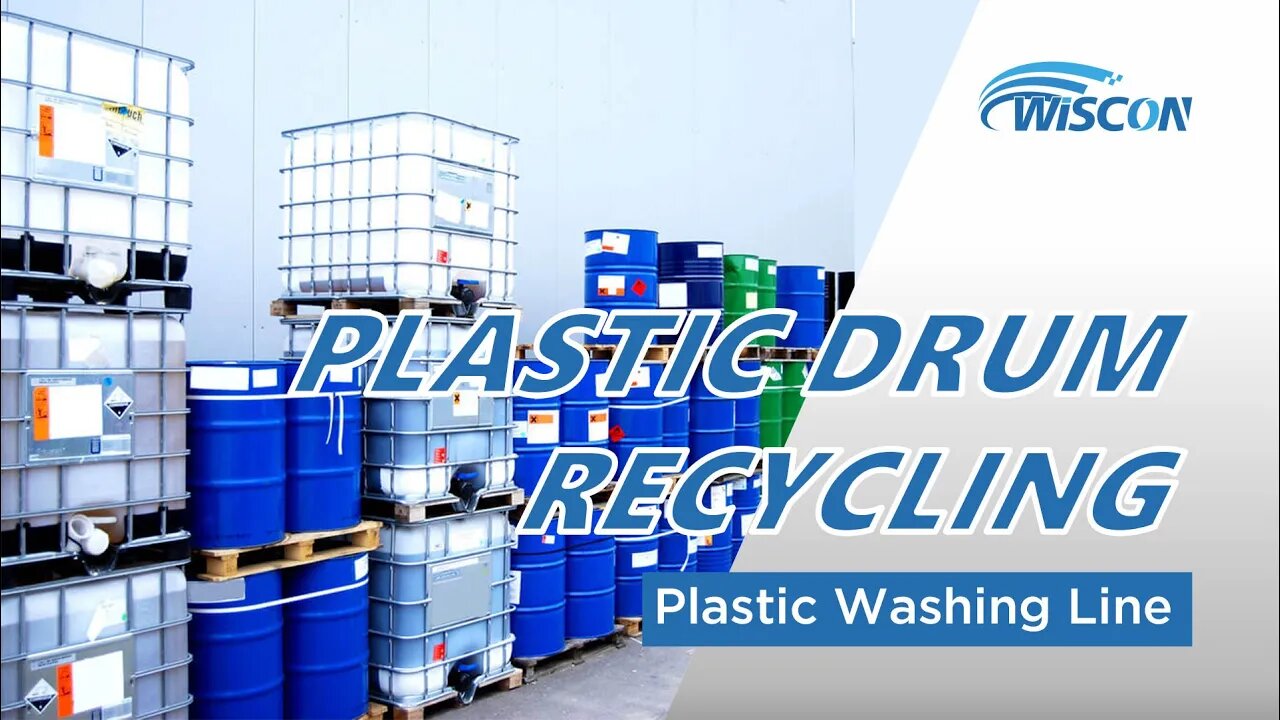 Plastic Drum and IBC Recycling Plant