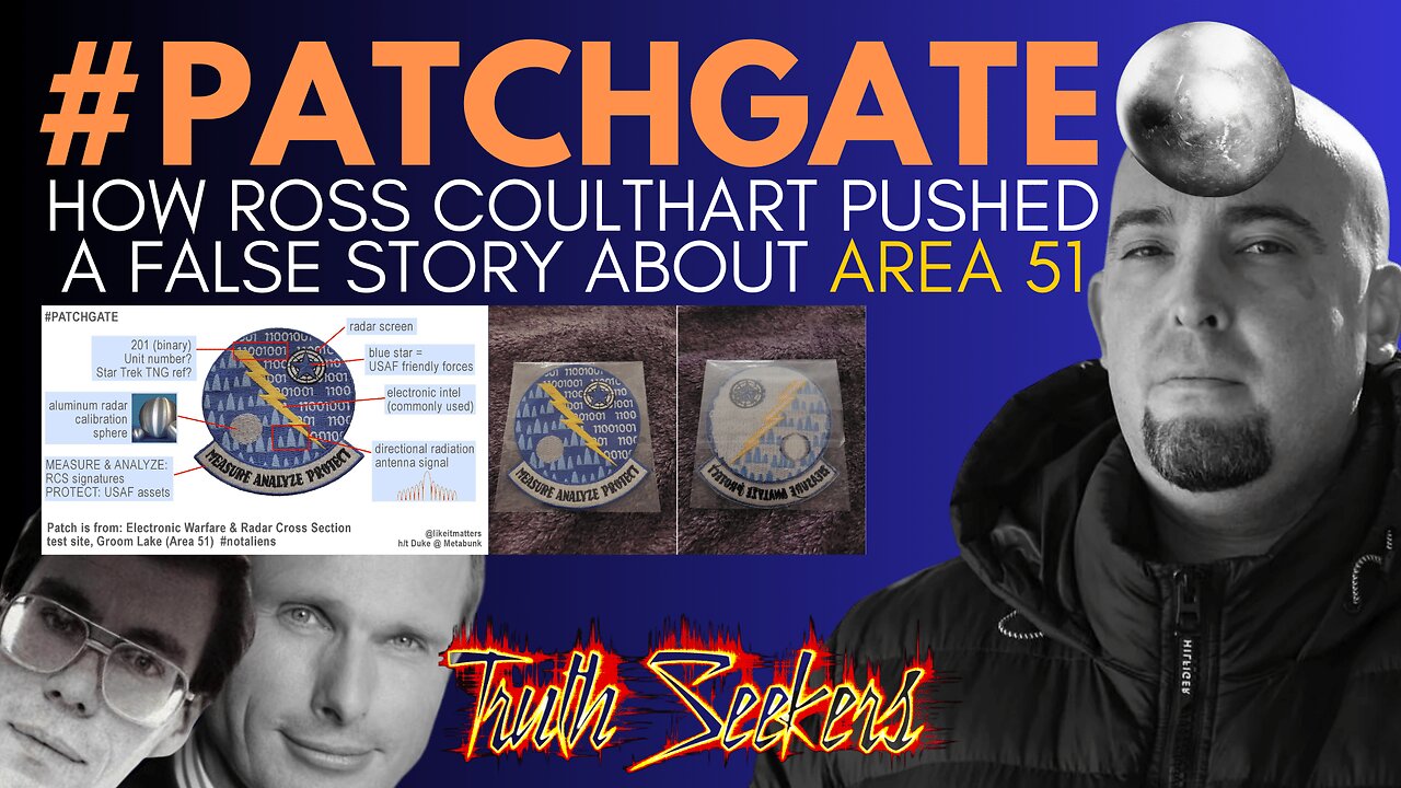 Ross Coulthart's FAKE story about Area51 + A David Grusch update