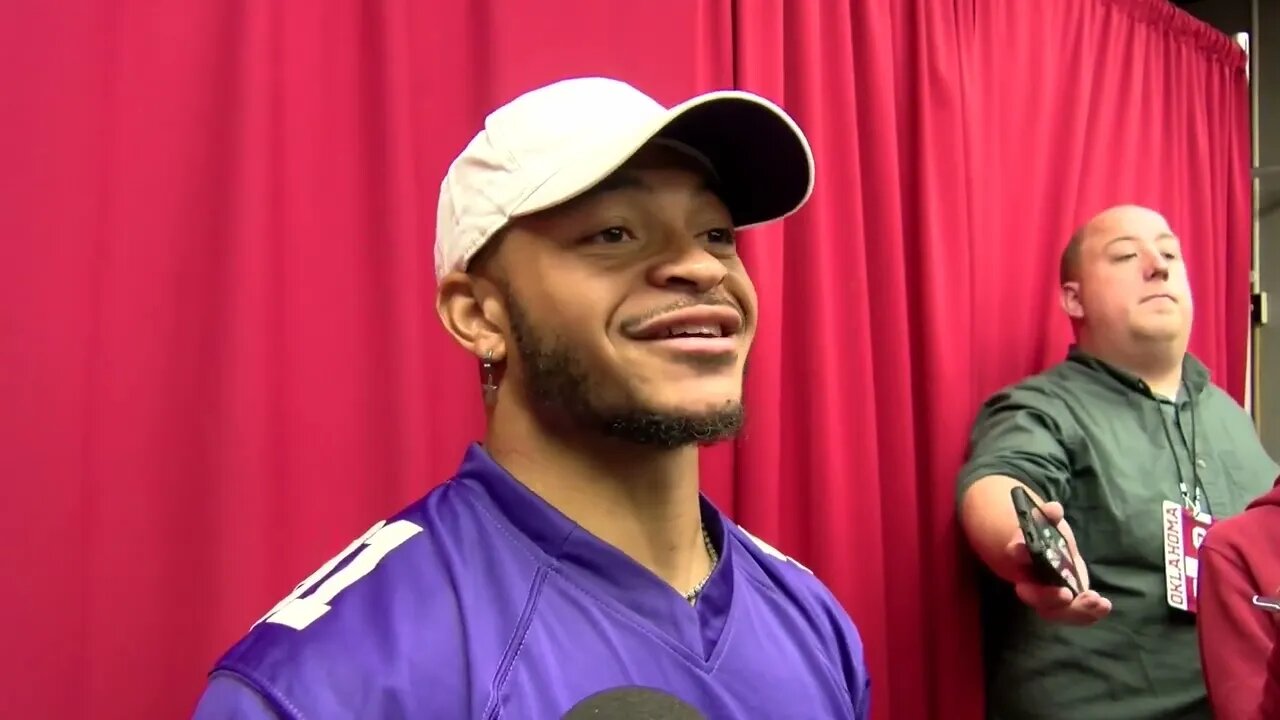 Kansas State Football | Deuce Vaughn Postgame Interview | K-State 41, Oklahoma 34