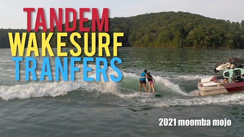 2021 Moomba Mojo - Tandem Wakesurf Tranfers