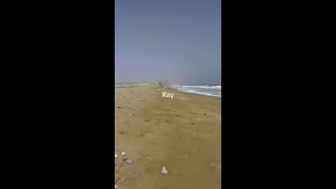 Golden sand beach Makran