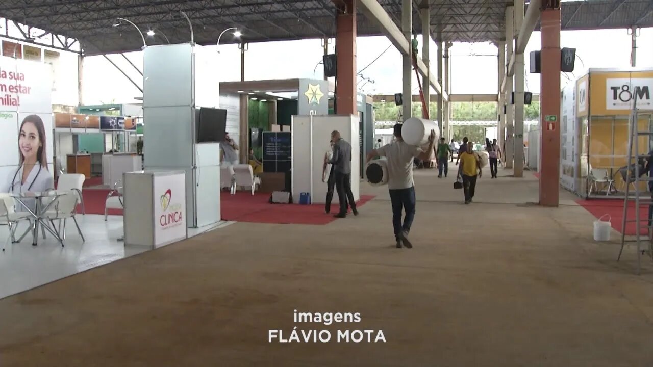 Começa hoje em GV: último dia de preparativos antes da inauguração da 18ª edição da Expoleste