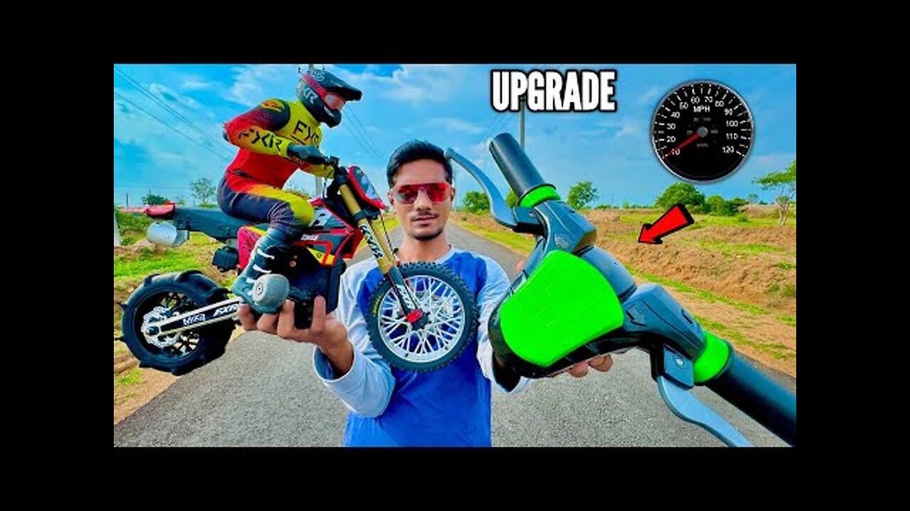 RC Future Bike Vs Super Strong Glue Tape Track - Chatpat toy TV