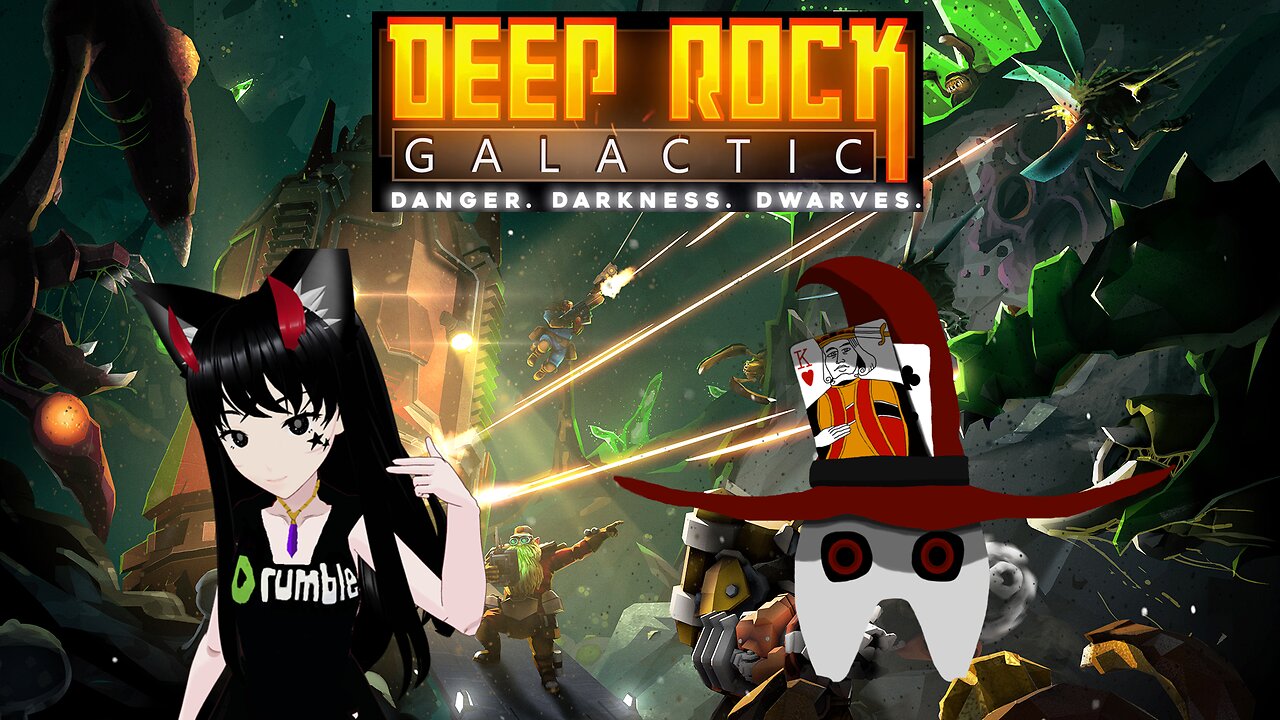 [VRumbler]💚Deep Rock Galactic!!💚 Feat. Phantom Warlocke