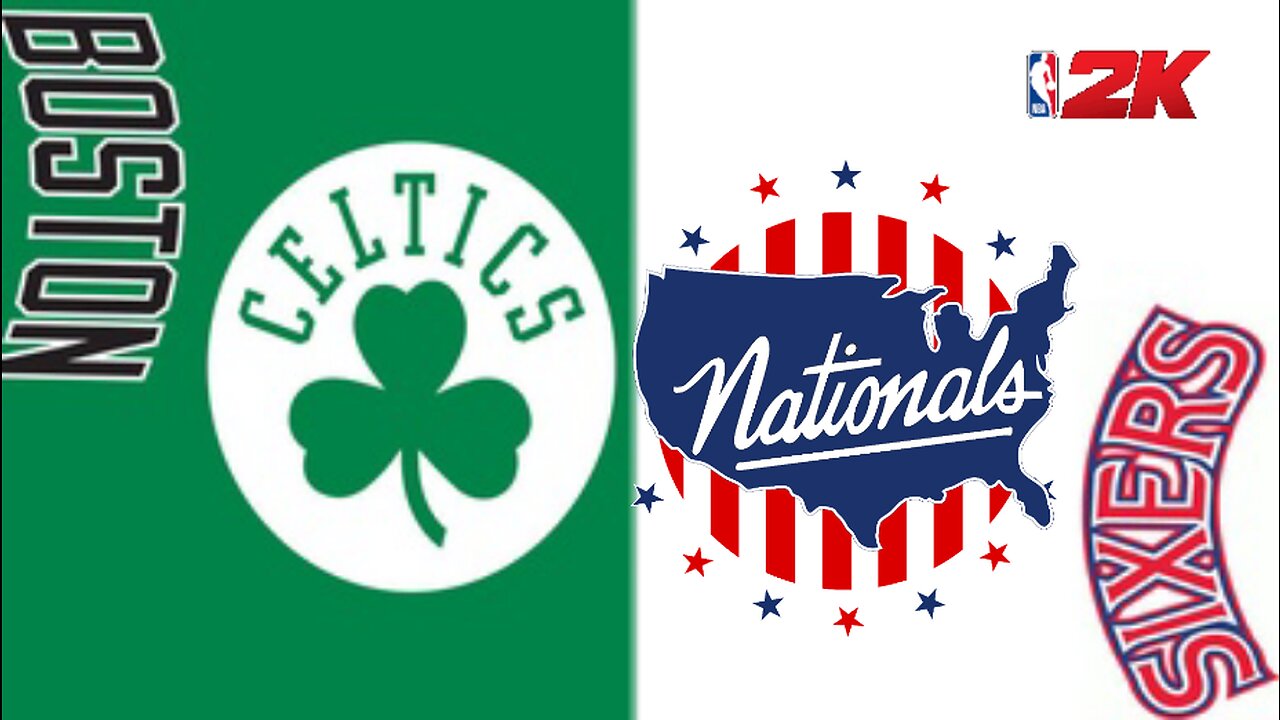 NBA2K The Nationals vs the Celtics (full game)