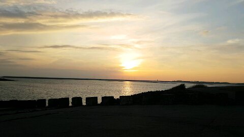 Sunset in Zeeland