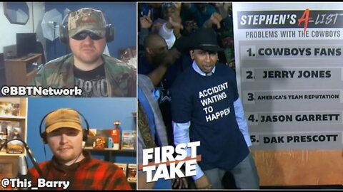 Stephen A. Dissects Cowboys' Top 5 Issues In Front of Dallas Fans REACTION!