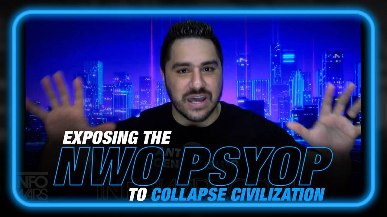 Drew Hernandez Exposes the NWO Psyop to Collapse Civilization