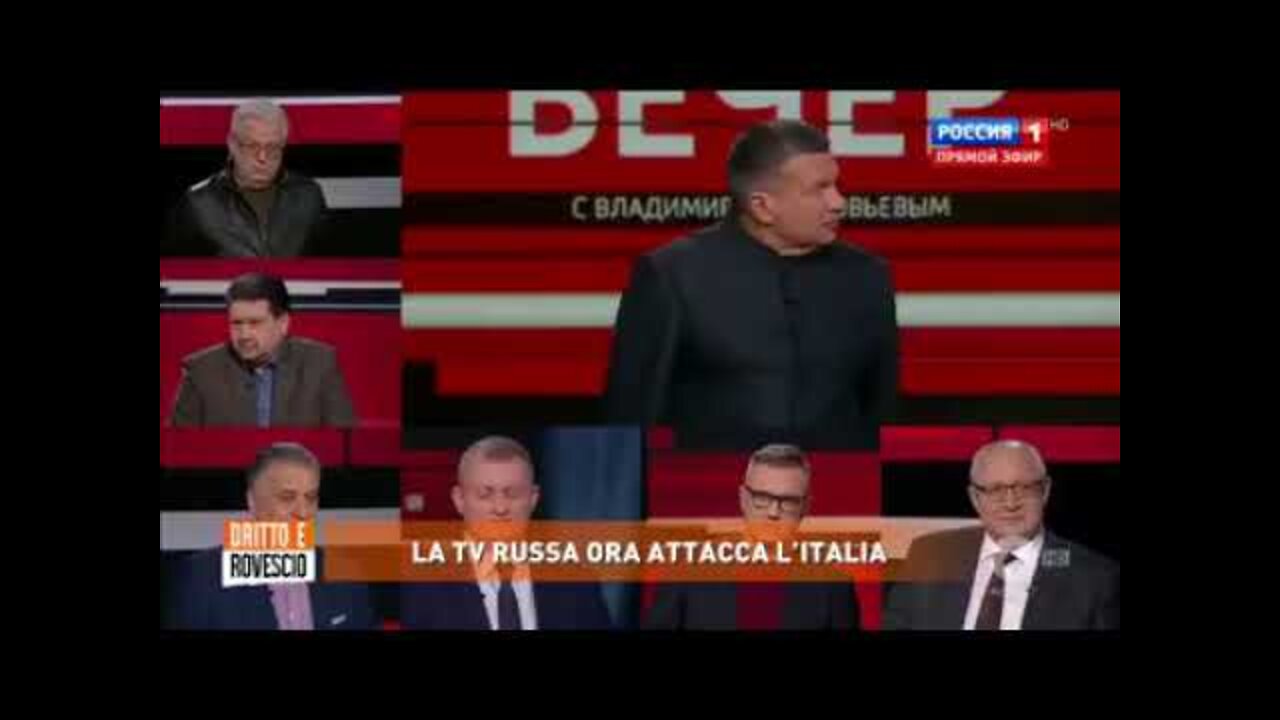 LA TV RUSSA ORA ATTACCA L'ITALIA - NESSUN ELETTO DAL POPOLO IN EUROPA