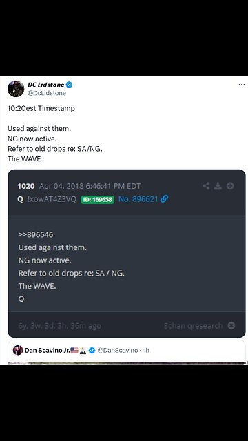 Dan Scavino Jr.🇺🇸🦅- 10:20 PM · Apr 28, 2024 from New York, USA·