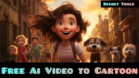Video ko cartoon me kaise badle | how to convert video to animation | Normal video to Cartoon Video