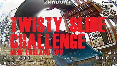 Twisty Slide Challenge / New England FPV / Tinyhawk 2