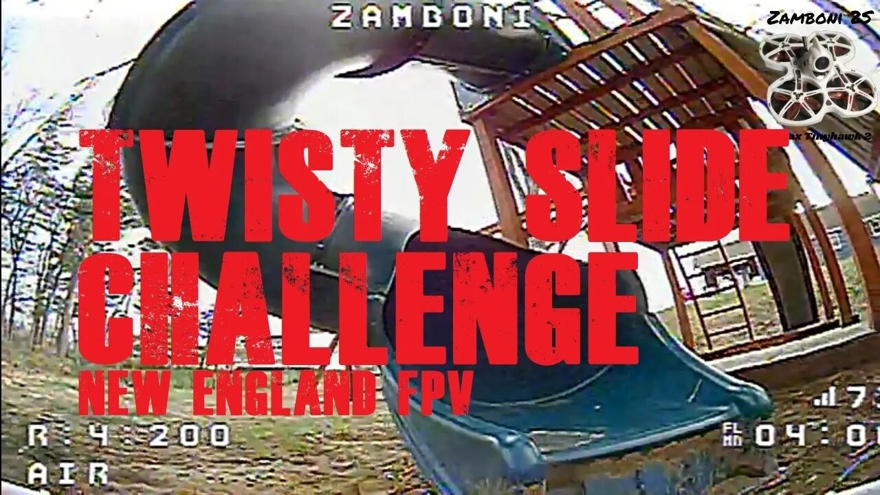 Twisty Slide Challenge / New England FPV / Tinyhawk 2