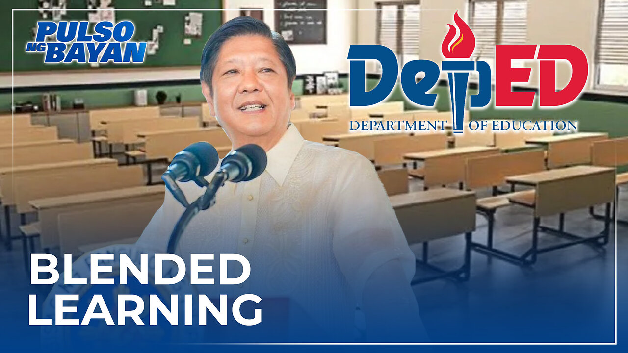 Panukalang permanenteng ipatupad ang blended learning, iprinisinta ng DepEd kay pangulong Marcos