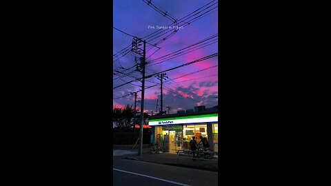 Sunset in Tokyo