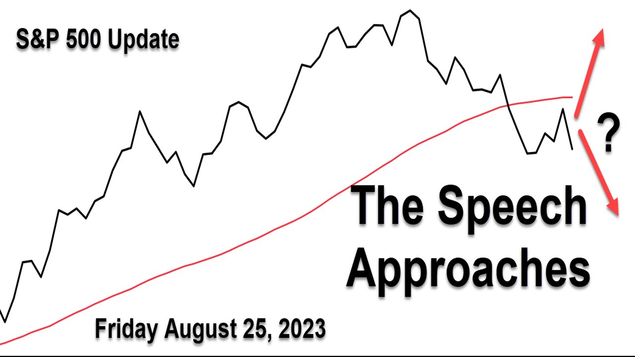 S&P 500 Daily Market Update for Friday August 25, 2023