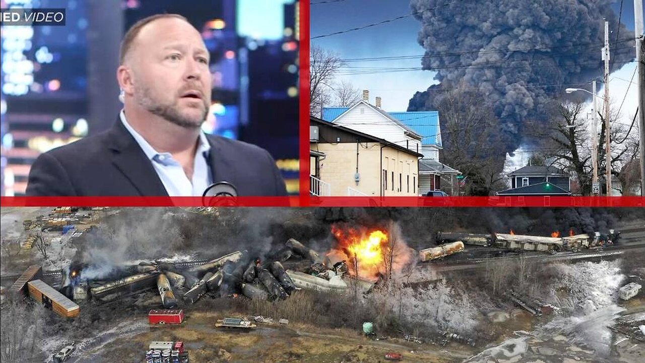 From Food Fires to Train Attacks, Alex Jones Predicted It Years Ago
