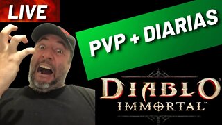 (LIVE) Diablo Immortal - PVP e diarias