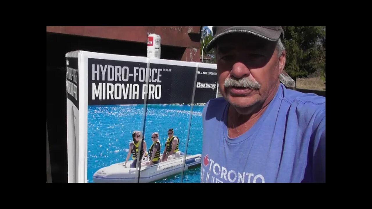 My New Hydro-Force Mirovia Pro Inflatable Boat