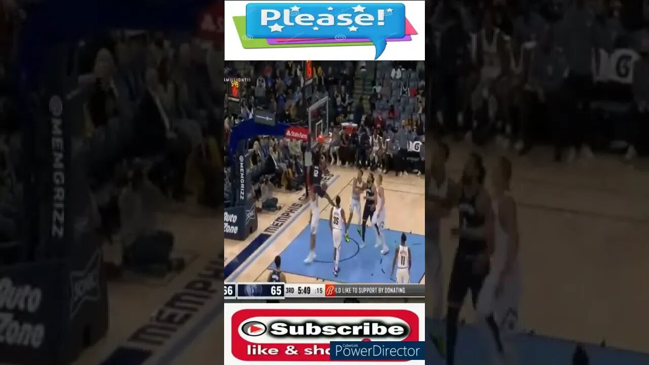 JA MORANTS NBA HIGHLIGHTS SHORTS 3