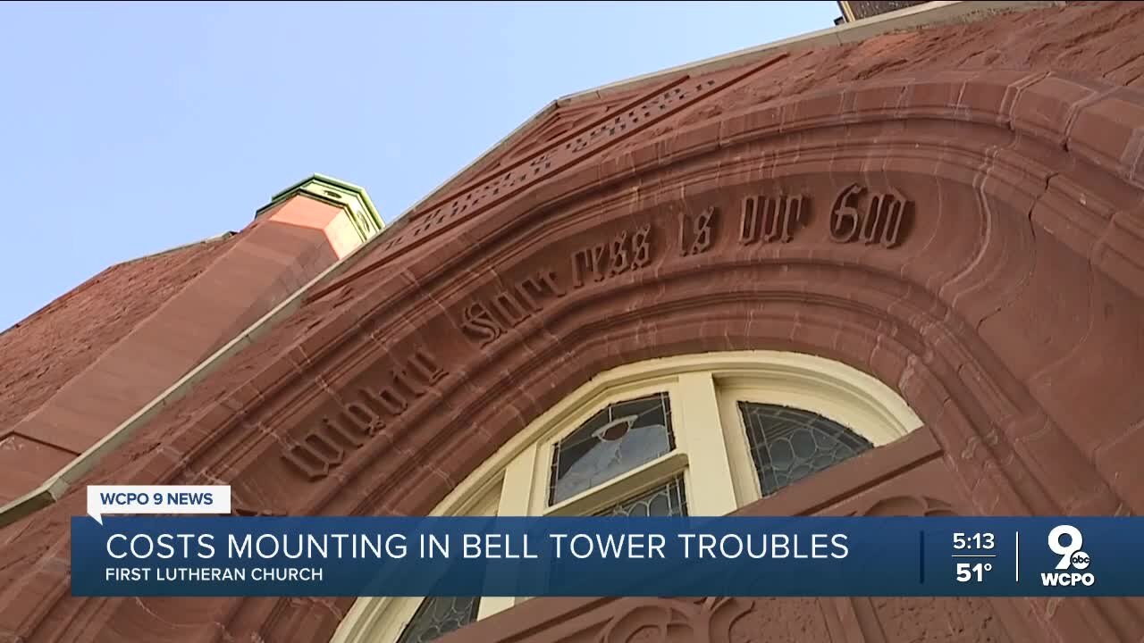 Cost mounting in First Lutheran's bell tower troubles