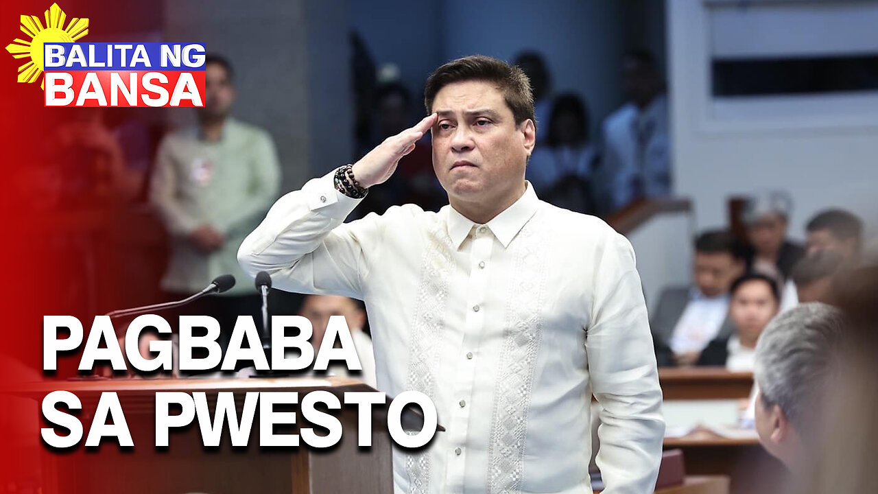 Zubiri sa pagbaba niya bilang SP: Maraming tila nagalit sa hearing sa PDEA leaks, P.I.