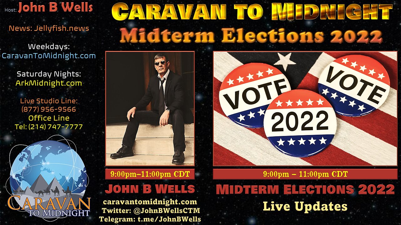 Midterm Elections 2022 Live Updates - John B Wells LIVE