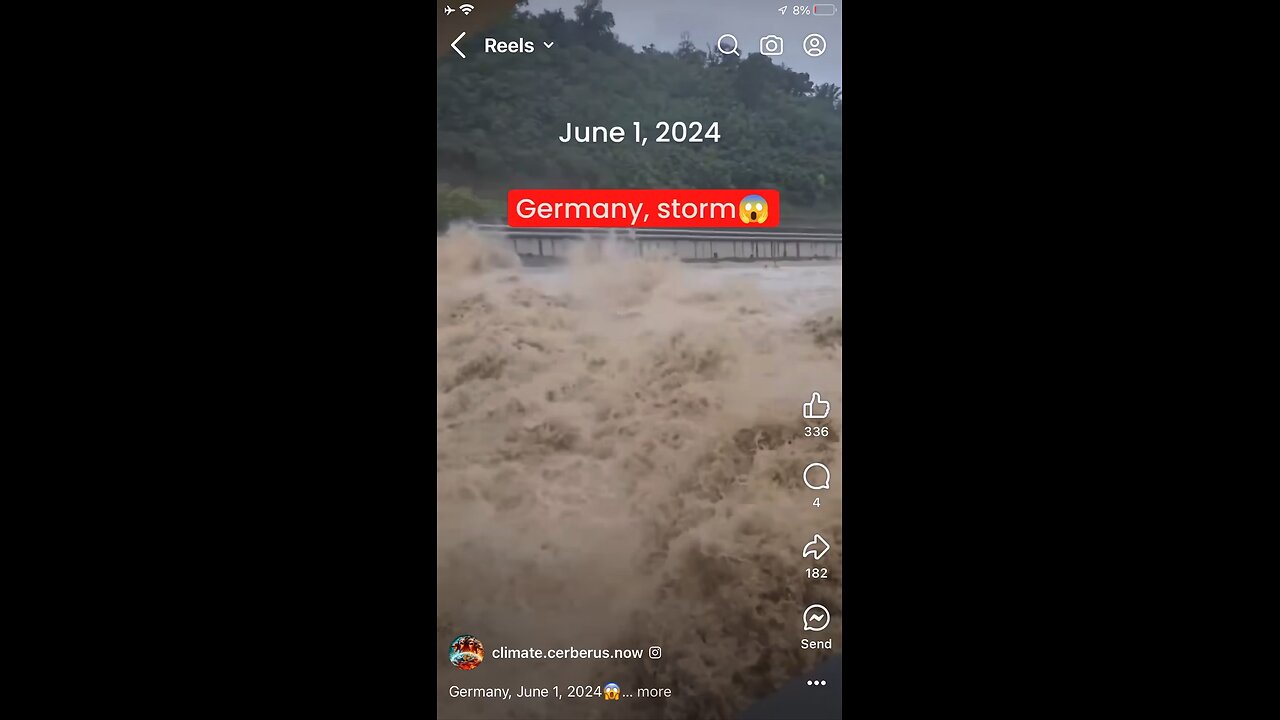 Germany flooded