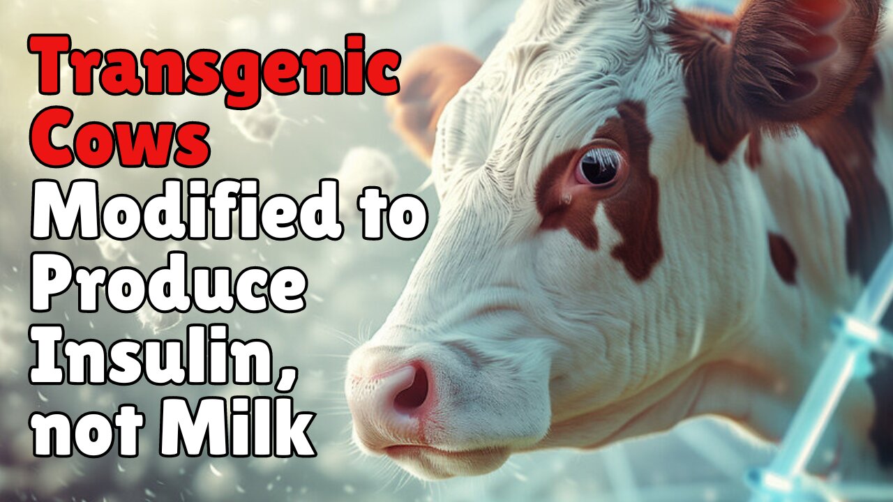 NEWS: Transgenic Cows - Producing Insulin instead of Milk!