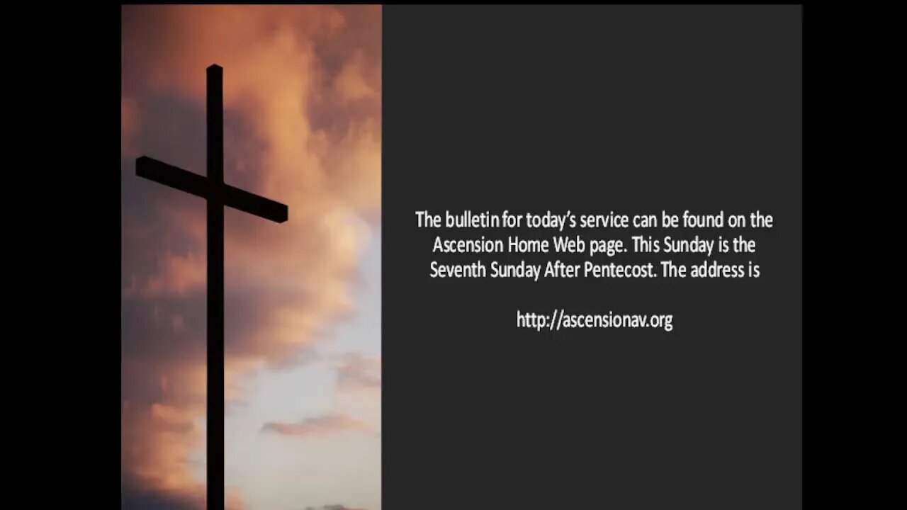 Ascension Lutheran Church Live Stream