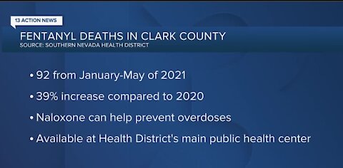 Fentanyl deaths in Clark County