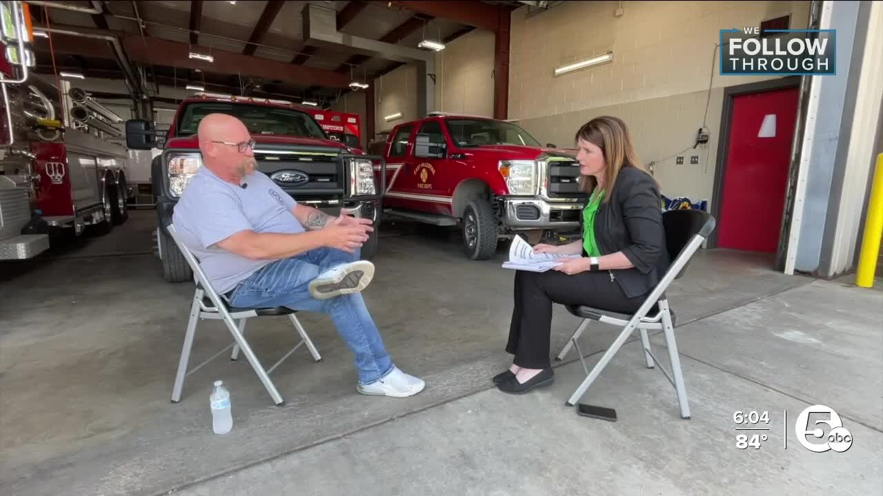 East Palestine Fire Chief discusses frustrations after toxic train derailment