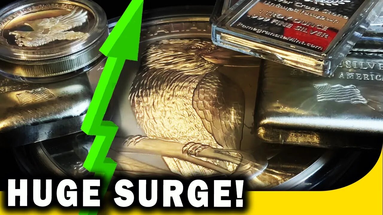 Inflation DOWN! Silver SOARS! Here is Why?