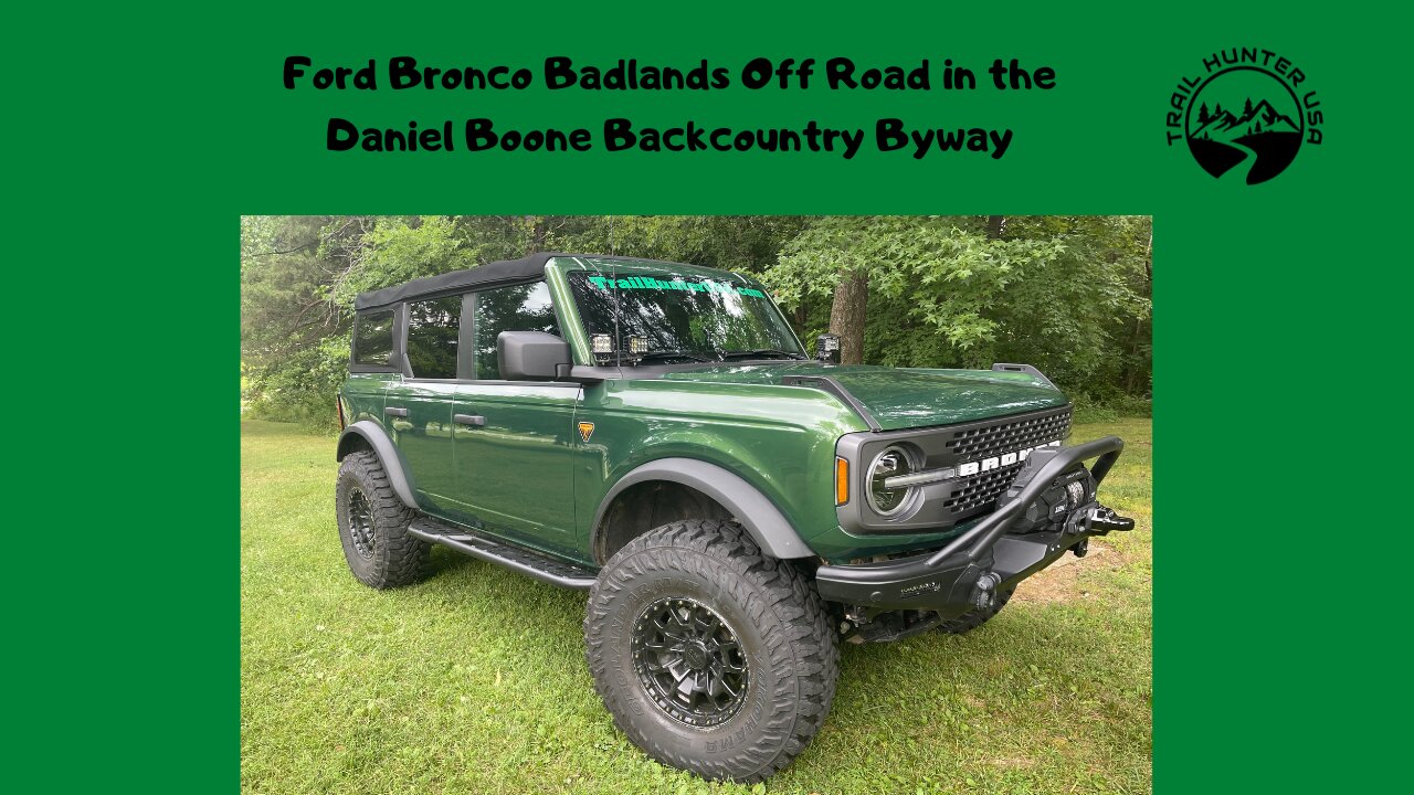 Off Road - Daniel Boone Backcountry Byway - Back the Byway Event 2022