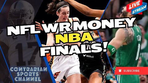 Big NFL WR Contracts, NBA Finals Drama, & Caitlin Clark's WNBA Journey