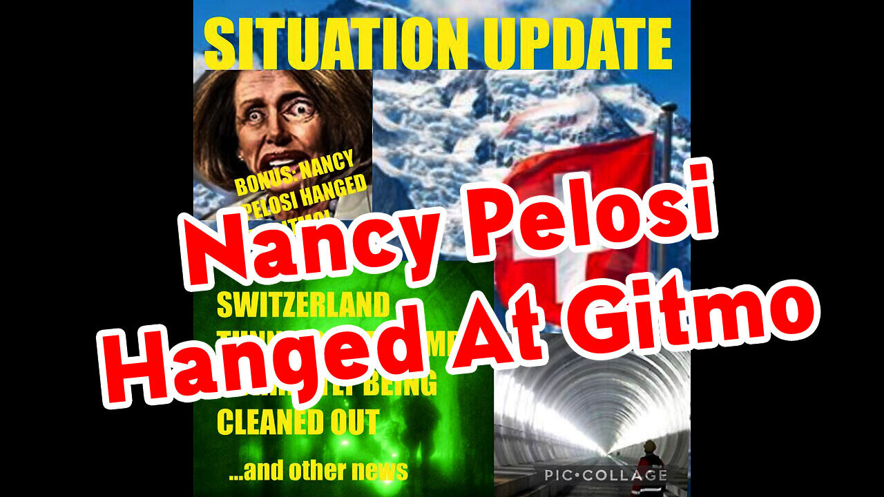 Bombshell! Nancy Pelosi Hanged At GITMO