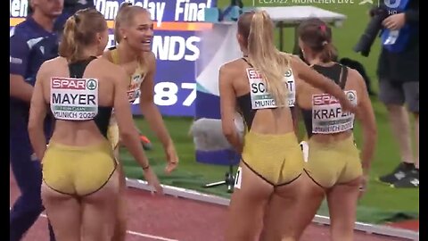 Beautiful Alica Schmidt Finale European Championships München 2022