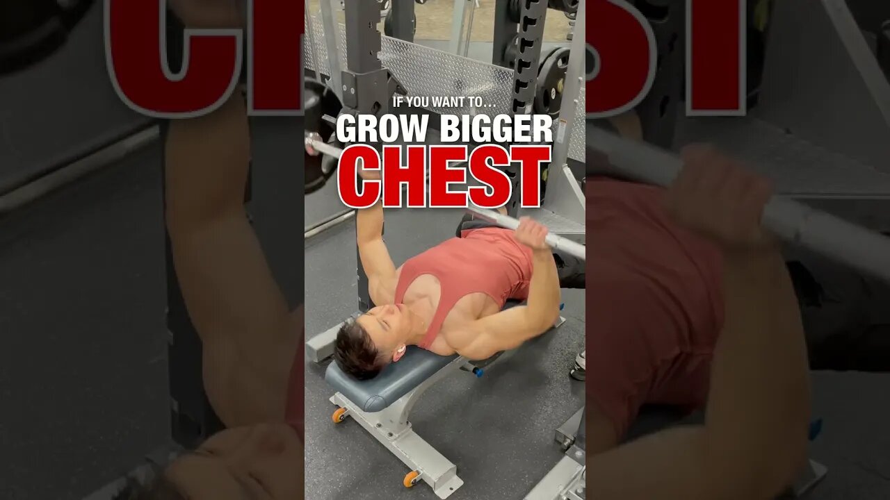 ✅ DO A BODYBUILDING STYLE BENCH PRESS 🔥💪 #Shorts #benchpress