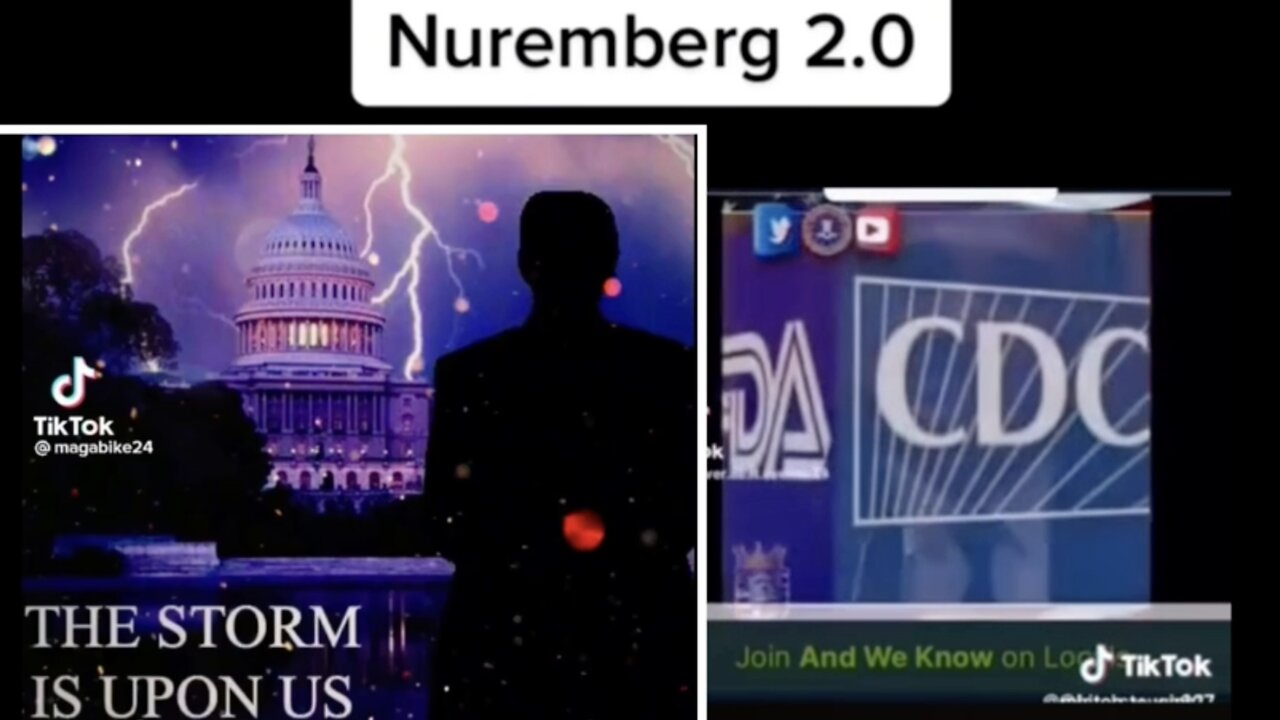 Nuremberg Trials 2.0 Incoming Soon! ALL MSM And Social Media Will Hang!!!