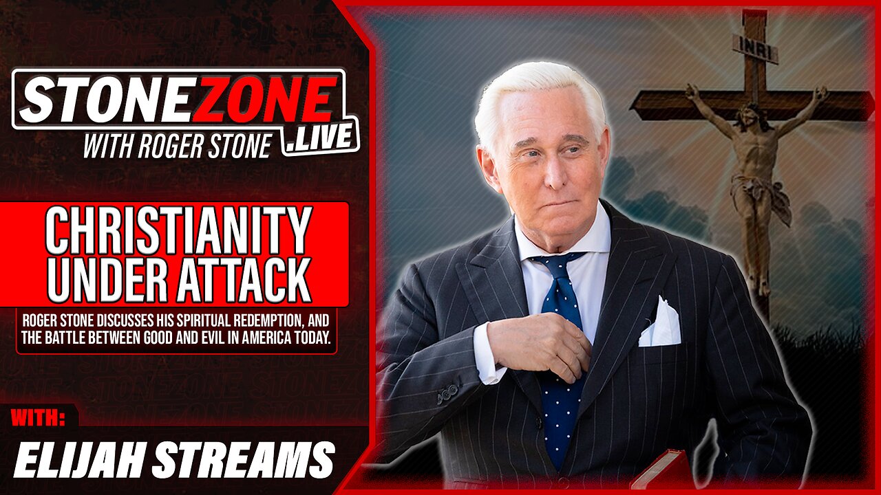 Roger Stone Joins Elijah Streams to Talk About the Increasing Attacks on Christians and Christianity