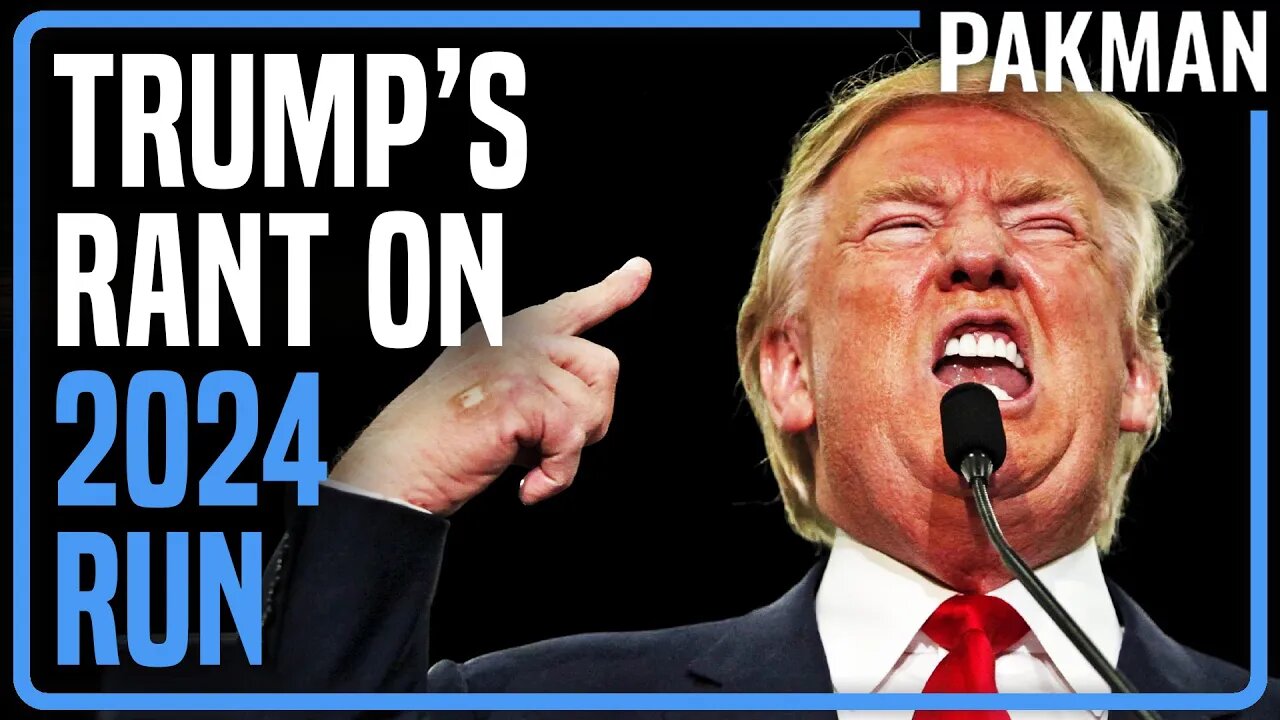 Trump Signals He's Running in 2024 in Bizarre Post