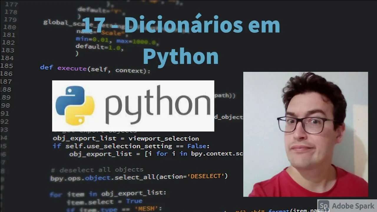 Aula 17 - Dicionarios em Python