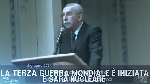 La terza guerra mondiale è iniziata e sarà nucleare.