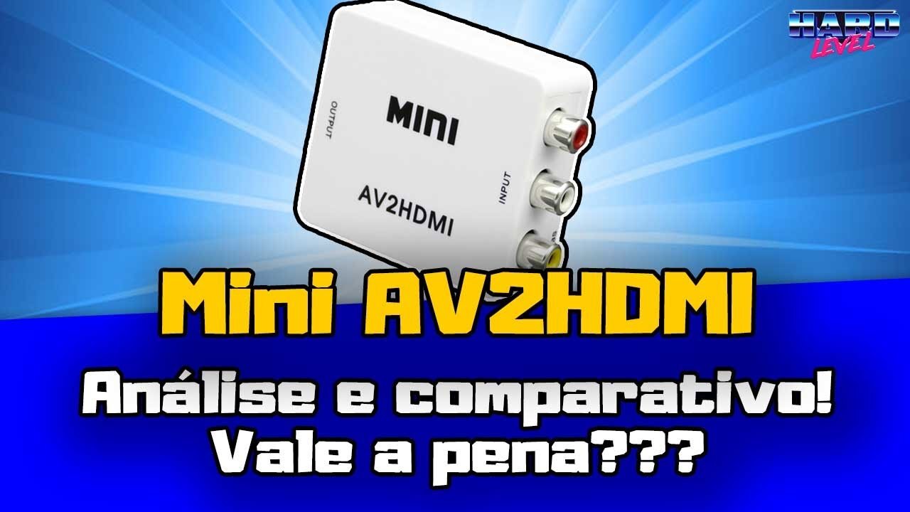 AV2HDMI - É uma boa opção_ Comparativo de imagens! No PS2 e Mega Drive!