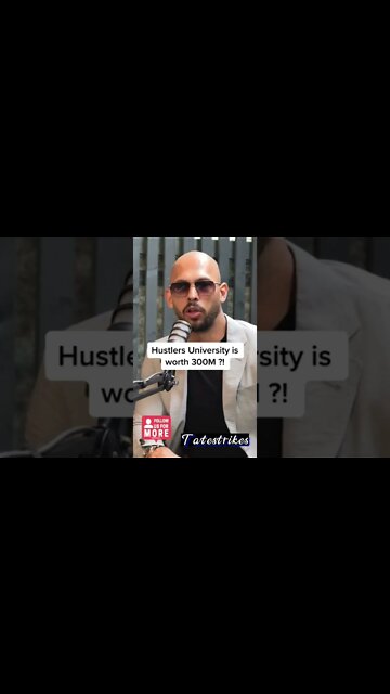 ANDREW TATE TOTAL NETWORTH $$$$ 🤑🤑🤑🤑