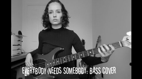 Everybody Needs Somebody: Blues Brothers - Bass Cover by Natalie Jane