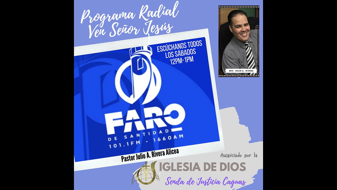 Programa Ven Señor Jesús 20-05-2023