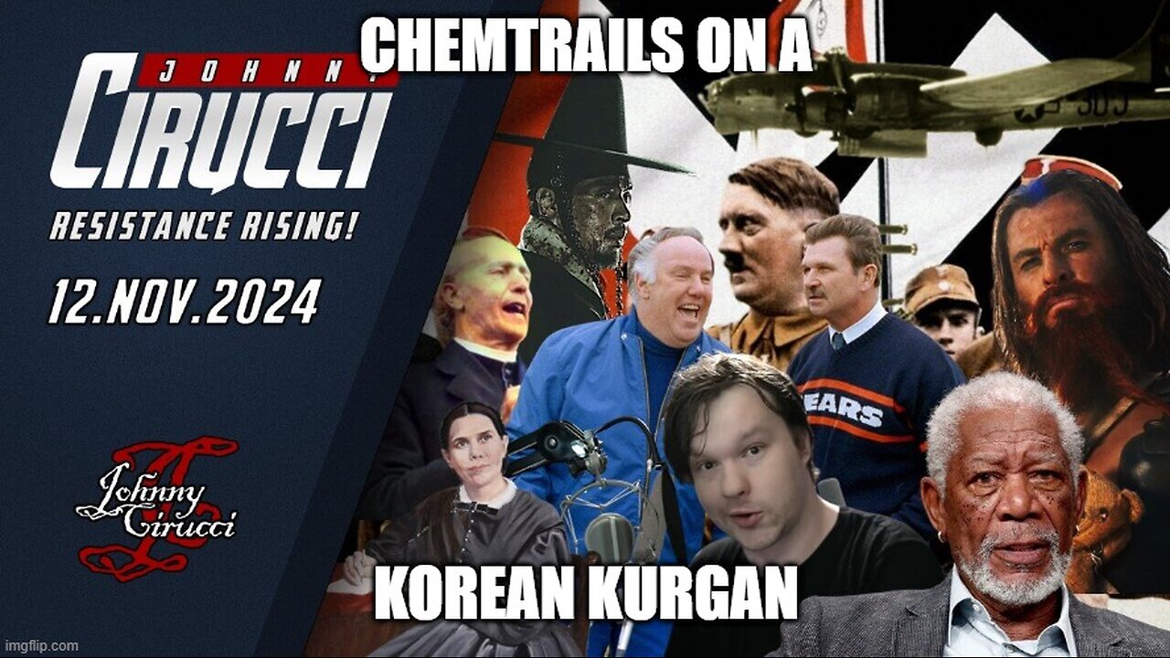 Chemtrails on a Korean Kurgan