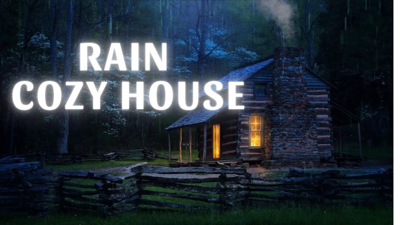 "Rain sounds for pleasure, relaxation and insomniacs: A cozy home in the forest for your soul"