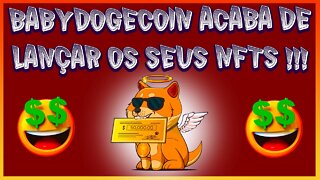 BABY DOGECOIN ACABA DE LANÇAR OS SEUS NFTS !!!